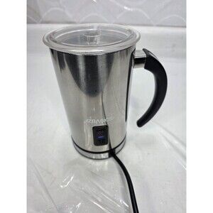 EZBASICS 236ml Stainless Steel Electric Milk Frother, Milk Steamer